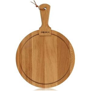 Boska Rond Friends M - Borrelplank - Serveerplank - Tapasplank - Europees Eikenhout - 29.5 cm