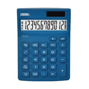 Desq bureaurekenmachine Generation Compact 30100, donkerblauw - blauw Papier 8717249817154