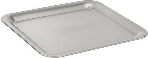 APS - 30119 - Dienblad - Roestvrij Staal - Satijn Gepolijst, Vaatwasmachinebestendig, 23 x 23 x 1,5 cm