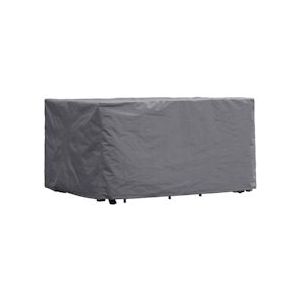 Perel Buitenhoes voor tuinset, grijs, rechthoekig, 185 cm x 150 cm x 95 cm - OCGS-M