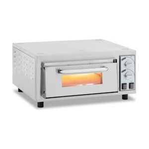 Royal Catering pizzaoven - 1 kamer - 2400 W - Ø 40 cm - vuurvaste steen - Royal Catering