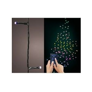 Lumineo Dansende Led-slinger App-bediening Meerkleurig 24,9M 200L - meerkleurig Multi-materiaal 8720194936962