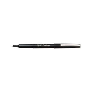 Pilot Fineliner SW-PPF zwart, doos van 12 - 4902505039805