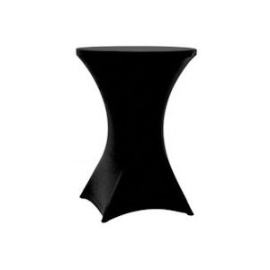 Gastro Uzal tafelkleed Stuttgart 70-75 cm zwart - zwart 70-75SSCH