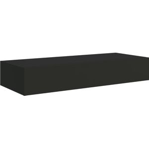 vidaXL-Wandschap-met-lade-60x23,5x10-cm-MDF-zwart