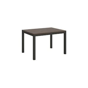 Itamoby Uitschuifbare tafel 90x120/380 cm Everyday Evolution Antraciet Notenstructuur - 8050598018224