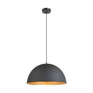 Globo Lighting Globo Hanglamp metaal zwart, 1x E27 - zwart Metaal 58305H