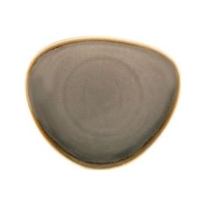 Olympia driehoekige borden grijs 16,5cm (6 stuks) - Porselein HC383