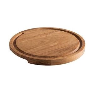 APS Serveerplank -PIZZA- Ø 24 cm, H: 2 cm - bruin 755