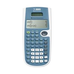 Texas Instruments Texas wetenschappelijke rekenmachine TI-30XS Multiview, werkt op zonnecellen en batterijen - 3243480017626