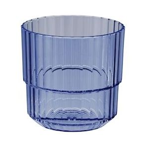 APS Drinkbeker -LINEA-Ø 8,5 cm, H: 8 cm - blauw Kunststof 10586