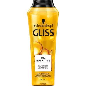 Gliss kur shampoo oil nutritive 12x250 ml - 5412530934260