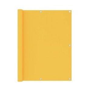 vidaXL Balkonscherm 120x400 cm oxford stof geel - geel 135029