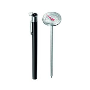 Bartscher Thermometer A1020 KTP RVS/Kunststof | Incl. beschermingskap | 27x27x140(h)mm - BAR-292044