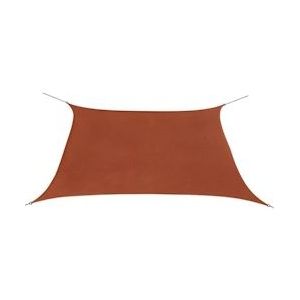 vidaXL Zonnescherm vierkant 3,6x3,6 m oxford stof terracottakleur - rood 42307