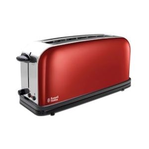 Russell Hobbs Colours Plus+ 21391-56 - Extra lange Broodrooster - Rood