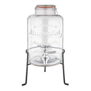 Olympia Retro Waterdispenser met standaard - 8,5 liter - Glas