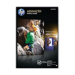 HP Advanced fotopapier ft 10 x 15 cm, 250 g, pak van 100 vel, glanzend - Q8692A