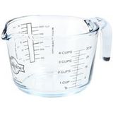 Ôcuisine O Cuisine Maatbeker Uit Borosilicaatglas, 1 Liter, Ocuisine Vidrio - transparant Glas 4937110