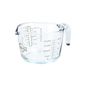 Ôcuisine O Cuisine Maatbeker Uit Borosilicaatglas, 1 Liter, Ocuisine Vidrio - transparant Glas 4937110