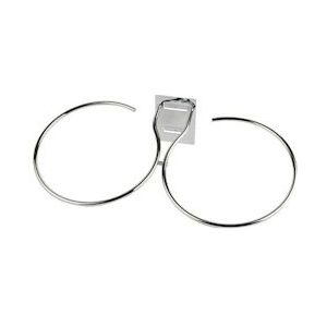 APS 11597 Dubbele ring voor buffetladder voor schalen Ø ca. 23 cm - zilver Roestvrij staal 11597