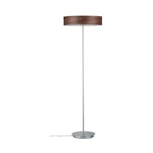 Paulmann Neordic Staande lamp Liska E27  max. 3x20W Hout donker#Chroom mat Hout#Metaal 79685 - bruin Massief hout 79685