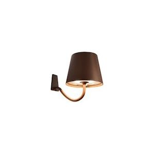 Zafferano Poldina Corten LED Wandlamp Oplaadbaar en Dimbaar - 8050038532457