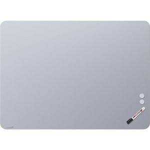 Legamaster Mat glassboard, ronde hoeken, veiligheidsglas, b x h = 1200 x 900 mm, pastelblauw