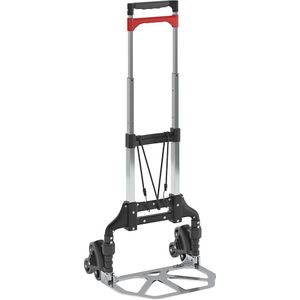 eurokraft basic Inklapbare trappensteekwagen, b x d van de steekplaat = 390 x 270 mm, draagvermogen 60 kg