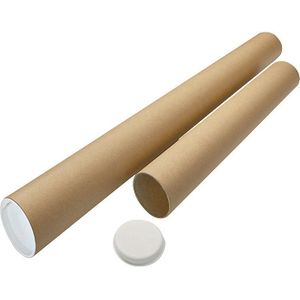 ratioform economy Verzendrol, met deksel, l x Ø = 1150 x 120 mm, vanaf 25 stuks
