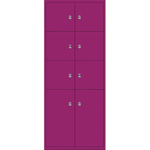 LateralFile™ Lodge, met 8 lockers, hoogte 6 x 375 mm, 2 x 755 mm BISLEY