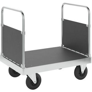 Kongamek Verzinkte platformwagen JUMBO, met 2 kopwanden, lengte 1000 mm