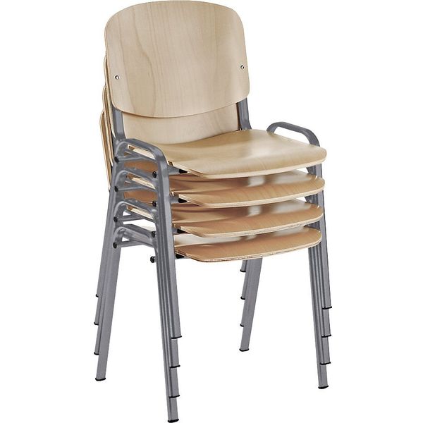 Houten stapelstoelen kopen? | Stapelbare stoelen | beslist.be