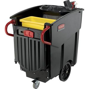 Mobiele afvalverzamelaar Mega BRUTE®, inhoud 400 l, h x b x d = 1080 x 700 x 1330 mm Rubbermaid