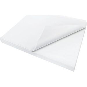 ratioform Zijdevloeipapier, wit, chloor- en zuurvrij, l x b = 750 x 500 mm, VE = 2150 stuks