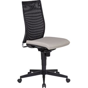 Bureaustoel Hamilton, synchroon-mechanisme, beige, netrugleuning