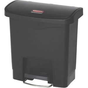 Afvalbak voor pedaalemmer SLIM JIM®, inhoud 15 l, b x h x d = 230 x 399 x 377 mm Rubbermaid