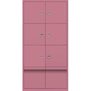 LateralFile™ Lodge, met 6 lockers en 2 laden, hoogte per 375 mm BISLEY