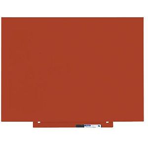 Whiteboard Skincolor, plaatstaal, gelakt, b x h = 750 x 550 mm, oranje