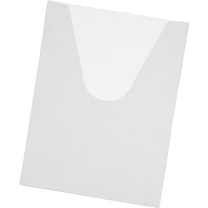 EICHNER Schakelschemahoes, zelfklevend, met V-opening, formaat A4, transparant, VE = 25 stuks