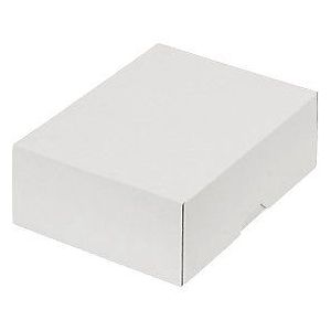 ratioform terra Dekseldoos, tweedelig, inwendige afmetingen 170 x 120 x 55 mm, C6, wit, vanaf 250 stuks