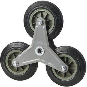 Sterwiel, op 3 wielen, incl. montageset
