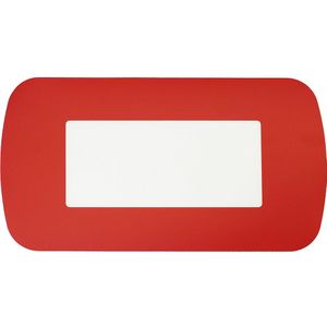 Bodemframe, formaat DL, VE = 50 st., rood