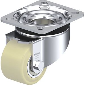 Blickle Plaatstalen zwenkwiel LK-GSPO 65K, wiel-Ø x breedte = 65 x 40 mm, draagvermogen 350 kg
