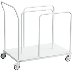 Treston Dozenwagen LT610, met 4 scheidingsbeugels, l x b x h = 630 x 1080 x 1020 mm