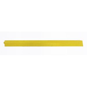 Randlijst NBR, l x b x h = 965 x 65 x 17 mm, geel, inclusief hoek, vrouwtje