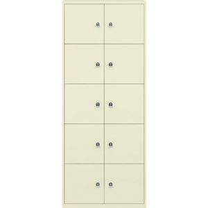 LateralFile™ Lodge, met 10 lockers, hoogte per 375 mm BISLEY