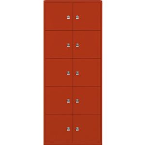 LateralFile™ Lodge, met 10 lockers, hoogte per 375 mm BISLEY