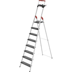 Hailo Veiligheidsladder TopLine L100, draagvermogen tot 150 kg, 8 treden