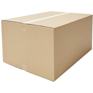 ratioform economy Golfkartonnen vouwdoos, lengte 600 - 799 mm, inwendige afmetingen 600 x 400 x 400 mm, VE = 5 stuks, vanaf 20 VE